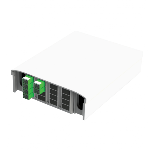 Fibre optique, Boîtiers BPE-O, Boîtiers optiques intérieurs, PBPO 9/125 G657 + R&P SC/APC