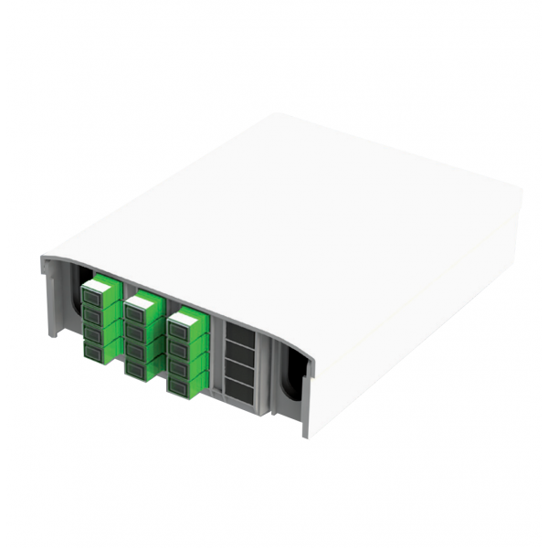 Fibre optique, Boîtiers BPE-O, Boîtiers optiques intérieurs, PBPO 9/125 G657 + R&P SC/APC