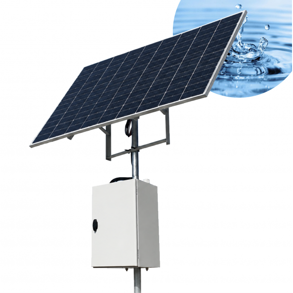 Smart, Coffrets autonomes solaires, PowerBox Gestion de l'eau, Powerbox eau autonome - Télégestion