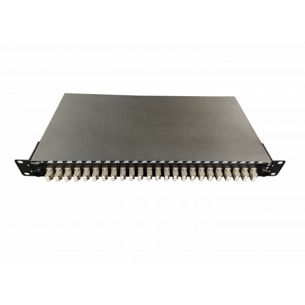 Fibre optique, Tiroirs optiques, Tiroirs optiques multimodes, TOM 1U 24 SC+R&P 50/125 LC duplex N