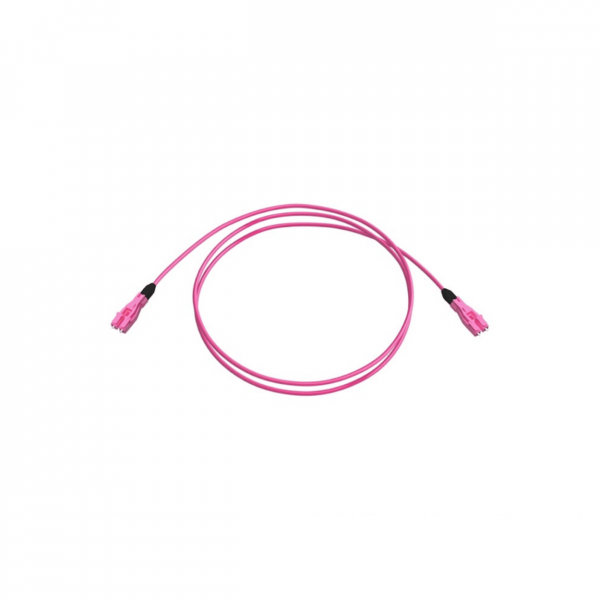 Fibre optique, Connectiques brassage, Jarretières multimodes, Jarretière OM4 duplex LC-PC/LC-PC B