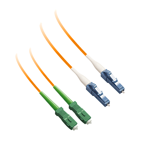 Fibre optique, Connectique brassage, Jarretières monomodes, Jarret g657a2 sx SC-UPC/LC-UPC