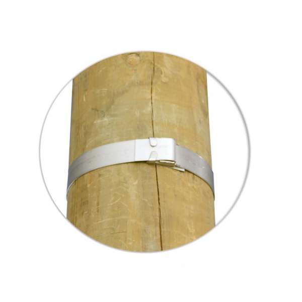 Fibre optique, Accessoires, Accessoires de fixation de câbles, Chape pour feuillard