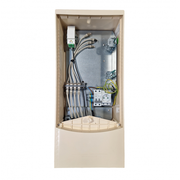 Baies Coffrets, Coffrets VPU / IoT, Bornes au sol, Borne au sol VPU et IoT - S