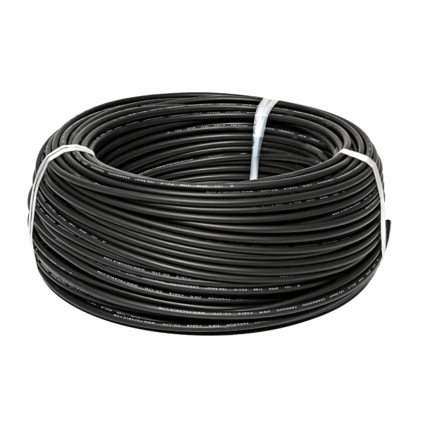 PHOTOVOLTAÏQUE, Produits à l'unité, Câbles / Connectiques, Câble solaire noir 6 souple - mètre