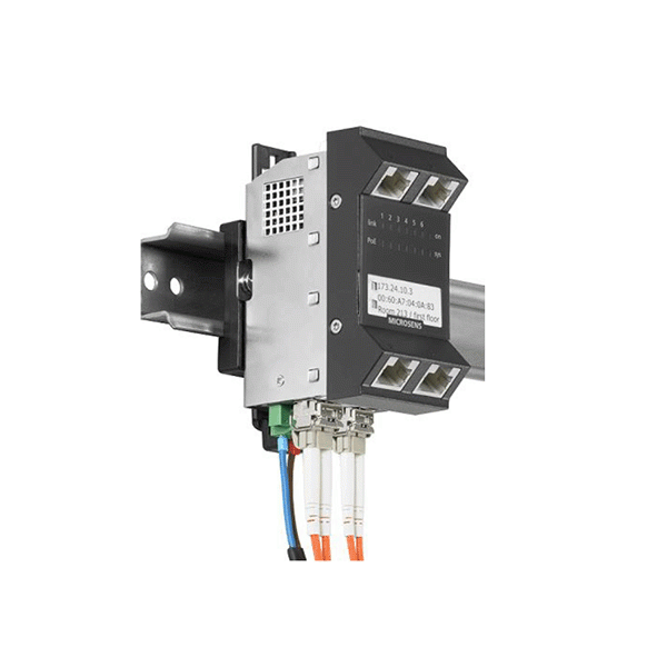 Matériels actifs, Actif fibre optique, Solution industrielle, 6-port G6 PoE+ micro-switch