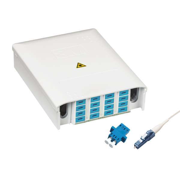 Fibre optique, Boîtiers BPE-O, Boîtiers optiques intérieurs, PBPO 9/125 G657 + R&P LC-PC
