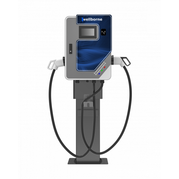 IRVE, Bornes de recharge, Bornes DC, Borne 2 sorties DC 80kW Type CCS