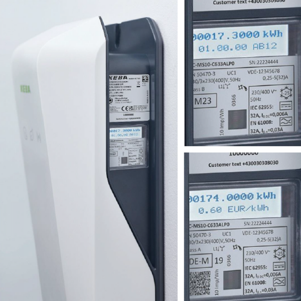 IRVE, Bornes, Bornes AC, Borne P40 7,4 kW - Wifi+RFID+MID