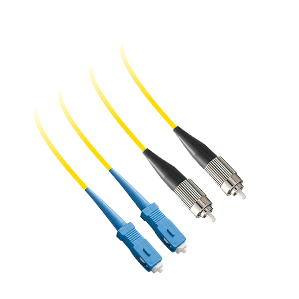 Fibre optique, Connectique brassage, Jarretières monomodes, Jarret g652d dx Zip SC-UPC/FC-UPC