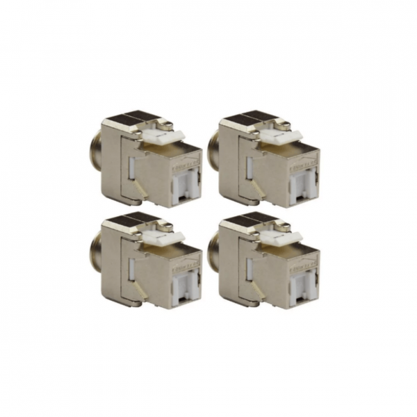 Cuivre, Solutions VDI RJ45, Connecteurs RJ45, Connecteur RJ45 Cat 6a STP (x4)