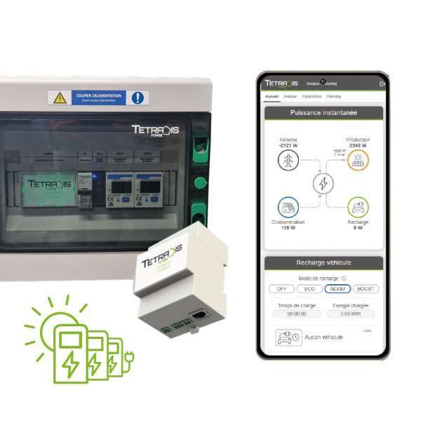 Smart, Coffrets de couplage IRVE - Solaire, Tertiaire / Industriel, TetraSun Charge - Multi bornes