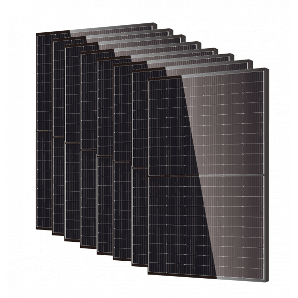Photovoltaïque, Composants à l'unité, Panneaux solaires, Pack 8 panneaux solaires 375Wc - DMEGC - 3kWc