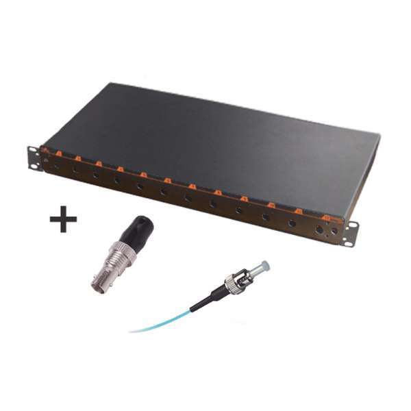 Fibre optique, Tiroirs optiques, Tiroirs optiques multimodes, TOM 1U 12 ST + R&P 50/125 ST