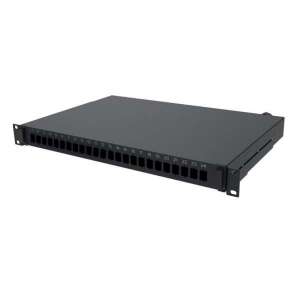 Fibre optique, Tiroirs optiques, Tiroirs optiques vides, Tiroir optique 1U 19" 24 SC LC Duplex