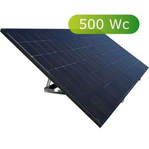 Photovoltaïque, Kits solaires au sol, Kit solaire Métal plug and play, Kit solaire Métal 500 Wc