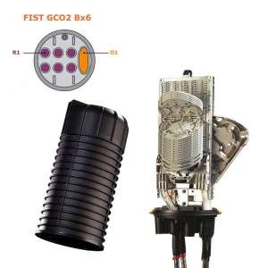 Fibre optique, Boîtiers BPE-O, BPE-O sous-terrain, Boîtier FIST GCO2 Bx6