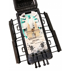 Fibre optique, Boîtiers BPE-O, BPE-O sous-terrain, OFDC A4 à connecteurs